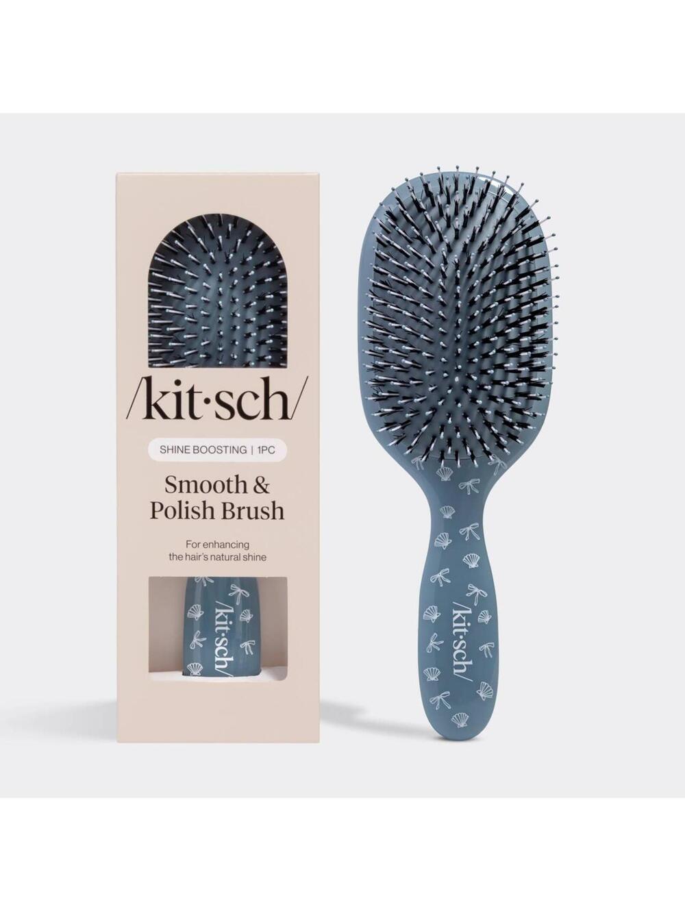 Kitsch Smooth & Polish Brush - Coastal Blue Print